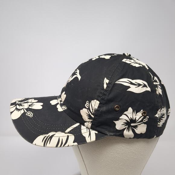Ha Strapback Baseball Cap Multicolor One Size Adjustable Floral Print 6 Panel - Picture 3 of 9